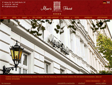 Tablet Screenshot of myershotel.de